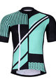 HOLOKOLO Cycling short sleeve jersey - TRACE - turquoise/black