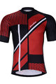 HOLOKOLO Cycling short sleeve jersey and shorts - TRACE - black/red