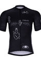 HOLOKOLO Cycling short sleeve jersey and shorts - BLACK OUT - black