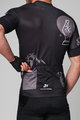 HOLOKOLO Cycling short sleeve jersey and shorts - BLACK OUT - black