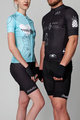 HOLOKOLO Cycling short sleeve jersey and shorts - BLACK OUT - black