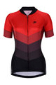 HOLOKOLO Cycling short sleeve jersey and shorts - NEW NEUTRAL LADY - red/black