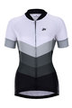 HOLOKOLO Cycling short sleeve jersey and shorts - NEW NEUTRAL LADY - black/white