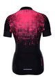 HOLOKOLO Cycling short sleeve jersey - FROSTED LADY - pink/black