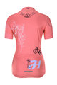 HOLOKOLO Cycling short sleeve jersey and shorts - RAZZLE DAZZLE LADY - pink/multicolour