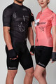HOLOKOLO Cycling short sleeve jersey and shorts - RAZZLE DAZZLE LADY - pink/multicolour
