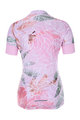 HOLOKOLO Cycling short sleeve jersey - BLOSSOM LADY - pink