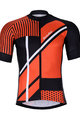 HOLOKOLO Cycling short sleeve jersey and shorts - TRACE - orange/black