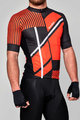HOLOKOLO Cycling short sleeve jersey and shorts - TRACE - orange/black