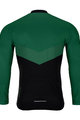 HOLOKOLO Cycling long sleeve jersey and bibtights - NEW NEUTRAL SUMMER - green/black