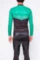 HOLOKOLO Cycling long sleeve jersey and bibtights - NEW NEUTRAL SUMMER - green/black