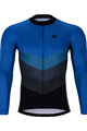 HOLOKOLO Cycling summer long sleeve jersey - NEW NEUTRAL SUMMER - blue/black