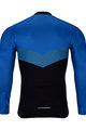 HOLOKOLO Cycling long sleeve jersey and bibtights - NEW NEUTRAL SUMMER - blue/black