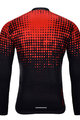 HOLOKOLO Cycling long sleeve jersey and bibtights - FROSTED SUMMER - red/black