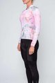 HOLOKOLO Cycling summer long sleeve jersey - BLOSSOM LADY SMR - pink