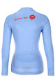 HOLOKOLO Cycling summer long sleeve jersey - CASSIS LADY SMR - light blue