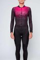 HOLOKOLO Cycling summer long sleeve jersey - FROSTED LADY SMR - pink/black