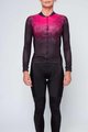 HOLOKOLO Cycling long sleeve jersey and bibtights - FROSTED LADY SMR - black/pink