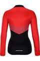 HOLOKOLO Cycling summer long sleeve jersey - NEW NEUTRAL LADY SMR - red/black