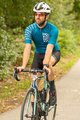 HOLOKOLO Cycling short sleeve jersey and shorts - SHAMROCK - blue/black