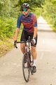 HOLOKOLO Cycling short sleeve jersey and shorts - CLASH - red/blue/black