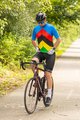 HOLOKOLO Cycling short sleeve jersey and shorts - ULTRA - blue/rainbow/black