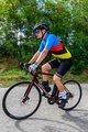 HOLOKOLO Cycling short sleeve jersey and shorts - ULTRA - blue/rainbow/black