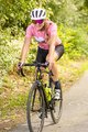HOLOKOLO Cycling short sleeve jersey and shorts - RAZZLE DAZZLE LADY - pink/multicolour