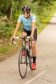 HOLOKOLO Cycling short sleeve jersey and shorts - BLOSSOM LADY - light green/multicolour