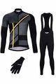 HOLOKOLO Cycling mega sets - TRACE WINTER - black/yellow