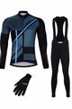 HOLOKOLO Cycling mega sets - TRACE BLUE WINTER - black/blue