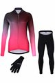 HOLOKOLO Cycling mega sets - DAZZLE LADY WINTER - pink/black