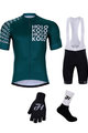 HOLOKOLO Cycling mega sets - SHAMROCK - green/black