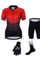 HOLOKOLO Cycling mega sets - NEW NEUTRAL LADY - red/black