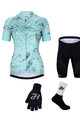 HOLOKOLO Cycling mega sets - BLOSSOM LADY - light green/black