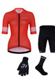HOLOKOLO Cycling mega sets - RAINBOW LADY - red/black