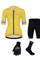 HOLOKOLO Cycling mega sets - RAINBOW LADY - yellow/black