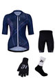 HOLOKOLO Cycling mega sets - SPARKLE LADY - blue/black/white