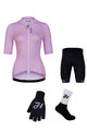 HOLOKOLO Cycling mega sets - SPARKLE LADY - pink/white/black