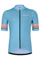 HOLOKOLO Cycling short sleeve jersey - RAINBOW - light blue