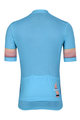 HOLOKOLO Cycling short sleeve jersey - RAINBOW - light blue