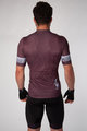 HOLOKOLO Cycling short sleeve jersey and shorts - RAINBOW - brown/black