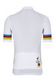 HOLOKOLO Cycling short sleeve jersey - RAINBOW - white