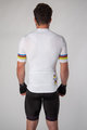 HOLOKOLO Cycling short sleeve jersey and shorts - RAINBOW - white/black