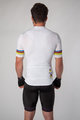 HOLOKOLO Cycling short sleeve jersey - RAINBOW - white