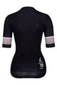 HOLOKOLO Cycling short sleeve jersey and shorts - RAINBOW LADY - black