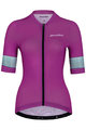 HOLOKOLO Cycling short sleeve jersey and shorts - RAINBOW LADY - black/pink