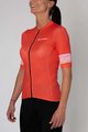 HOLOKOLO Cycling short sleeve jersey - RAINBOW LADY - red
