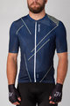 HOLOKOLO Cycling short sleeve jersey and shorts - SPARKLE - black/blue