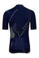 HOLOKOLO Cycling short sleeve jersey and shorts - SPARKLE - black/blue